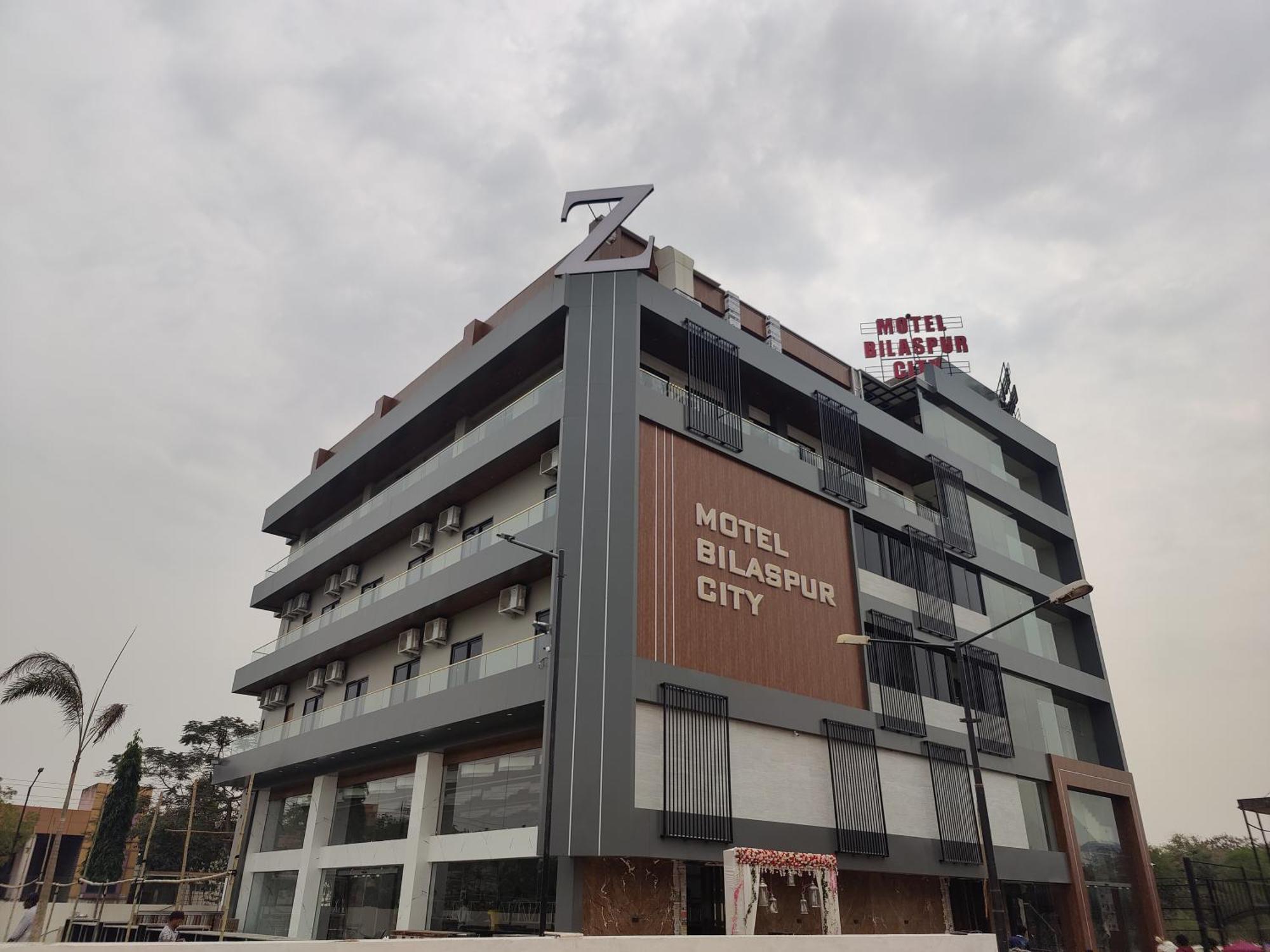 Motel Bilaspur City Bilāspur Exterior foto